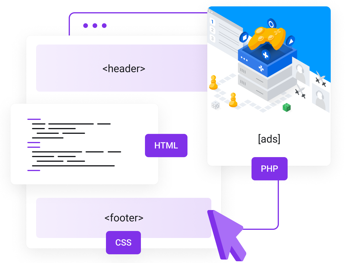 WordPress Hosting - Easy custom code snippets