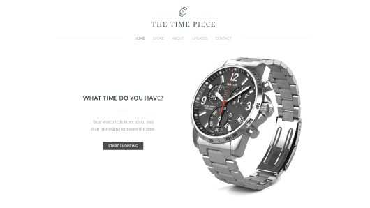 Website Builder - The Time Piece