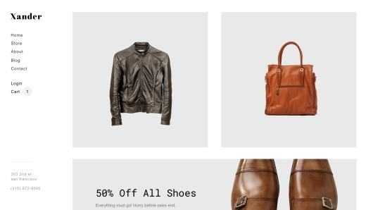 Website Builder - Xander